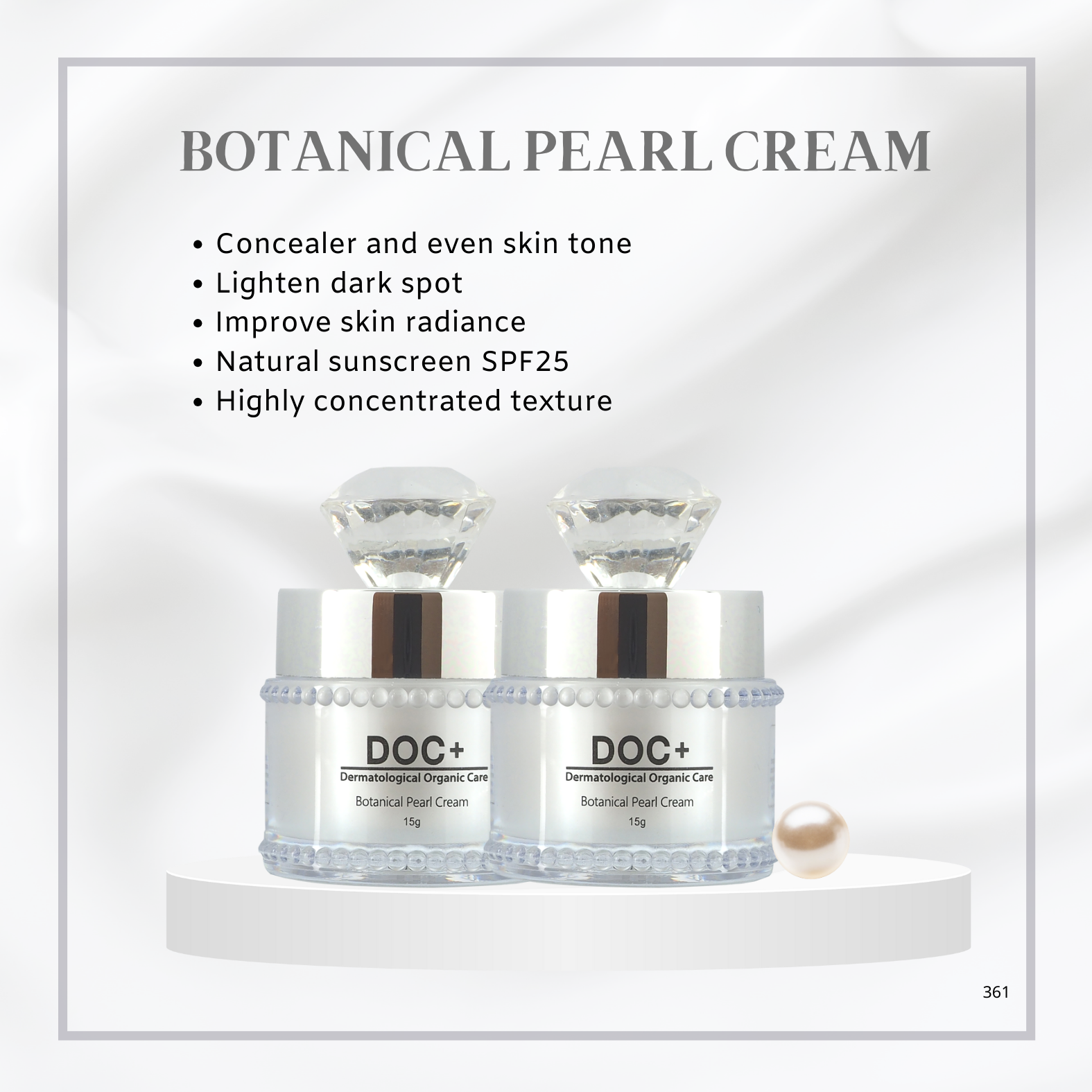 BOTANICAL PEARL CREAM BUNDLE SETS