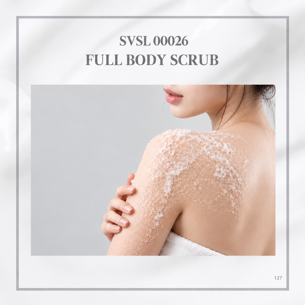 FULL BODY SCRUB | Full Body Exfoliation | Improves Rough Skin | Brightens Dull Skin | Enhances Skin Smoothness