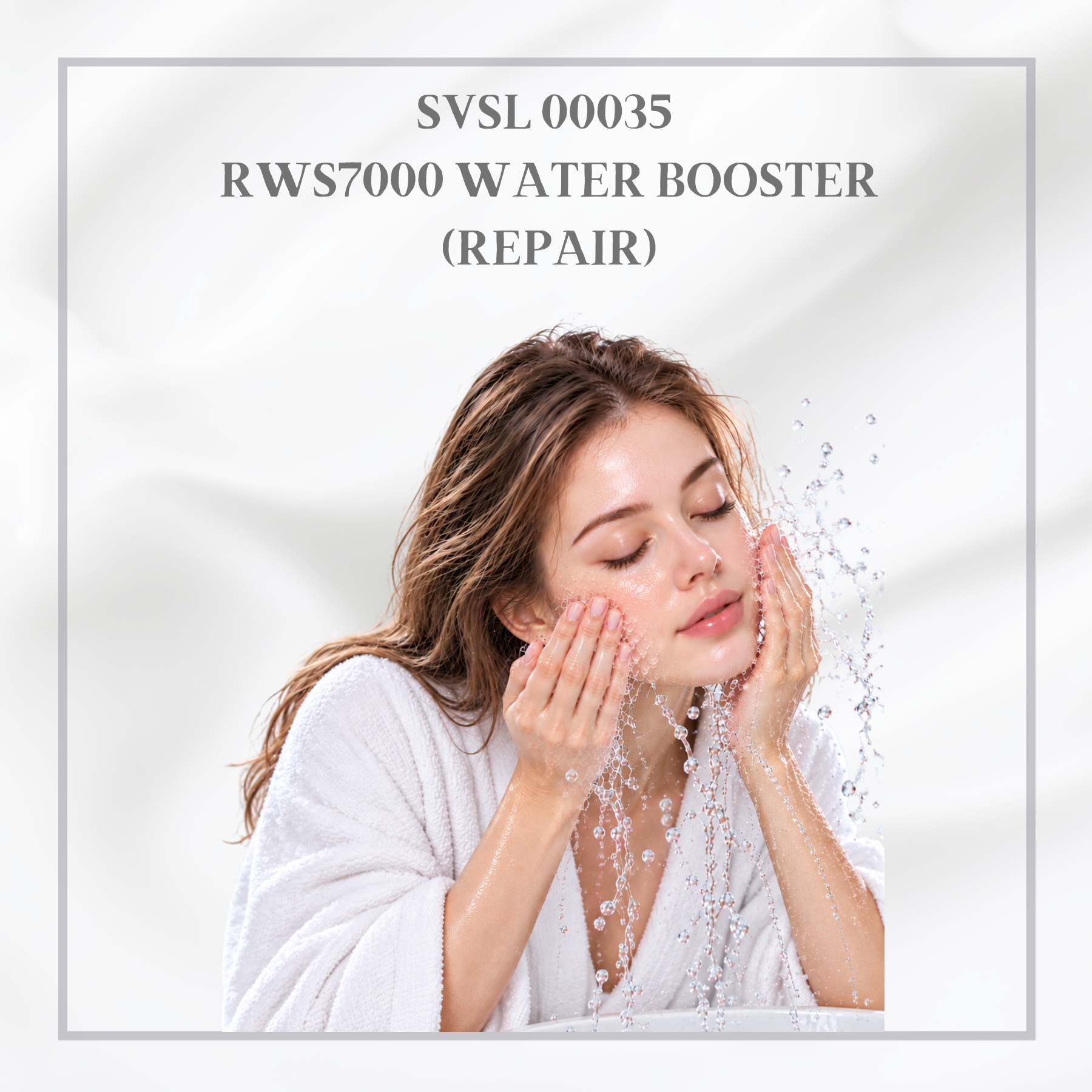 RWS7000 WATER BOOSTER | Skin Repair | Anti-Aging Care | Improves Fine Lines | Enhances Skin Elasticity & Radiance