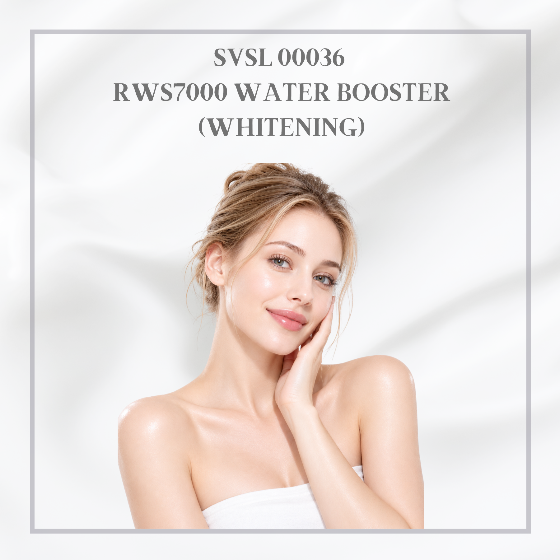 RWS7000 WATER BOOSTER| Skin Brightening | Reduces Dullness | Evens Skin Tone | Enhances Radiance